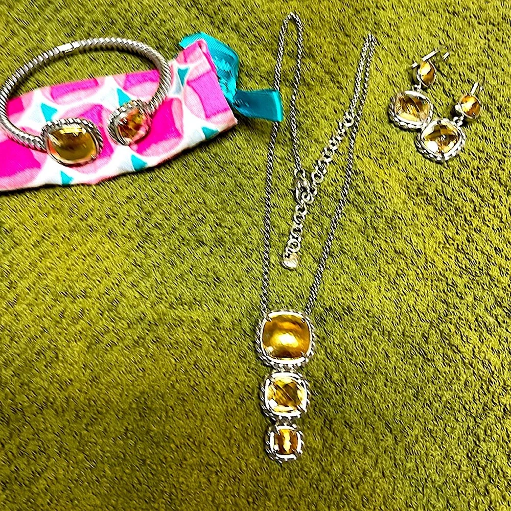 Brighton Tru Color Joyful gold crystal bracelet - Picture 1 of 2